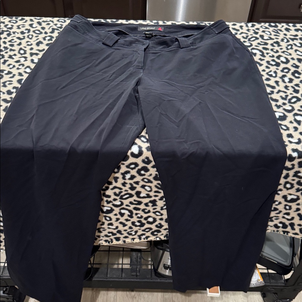 Lane Bryant Black Pants Work Office
